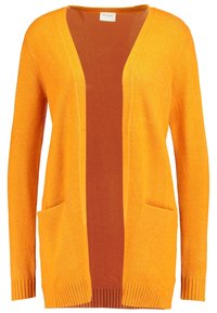 VILA Kardigan - mottled yellow