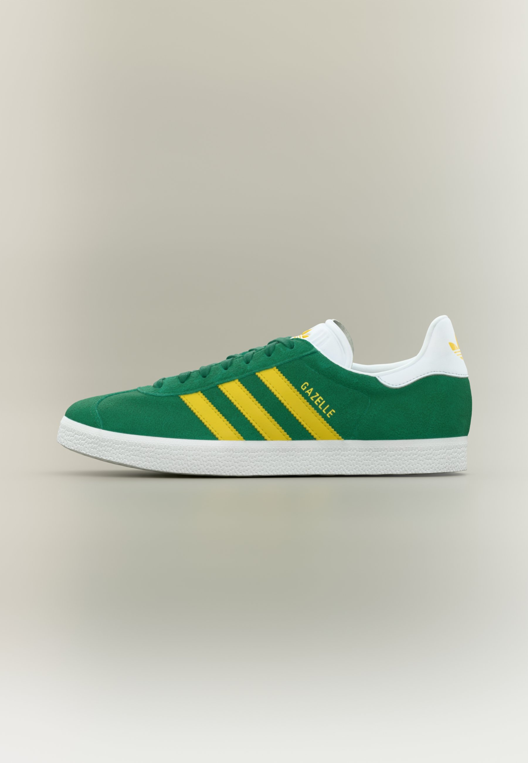 adidas Originals GAZELLE UNISEX - Trainers - bold green/eqt yellow/footwear  white/green - Zalando.ie