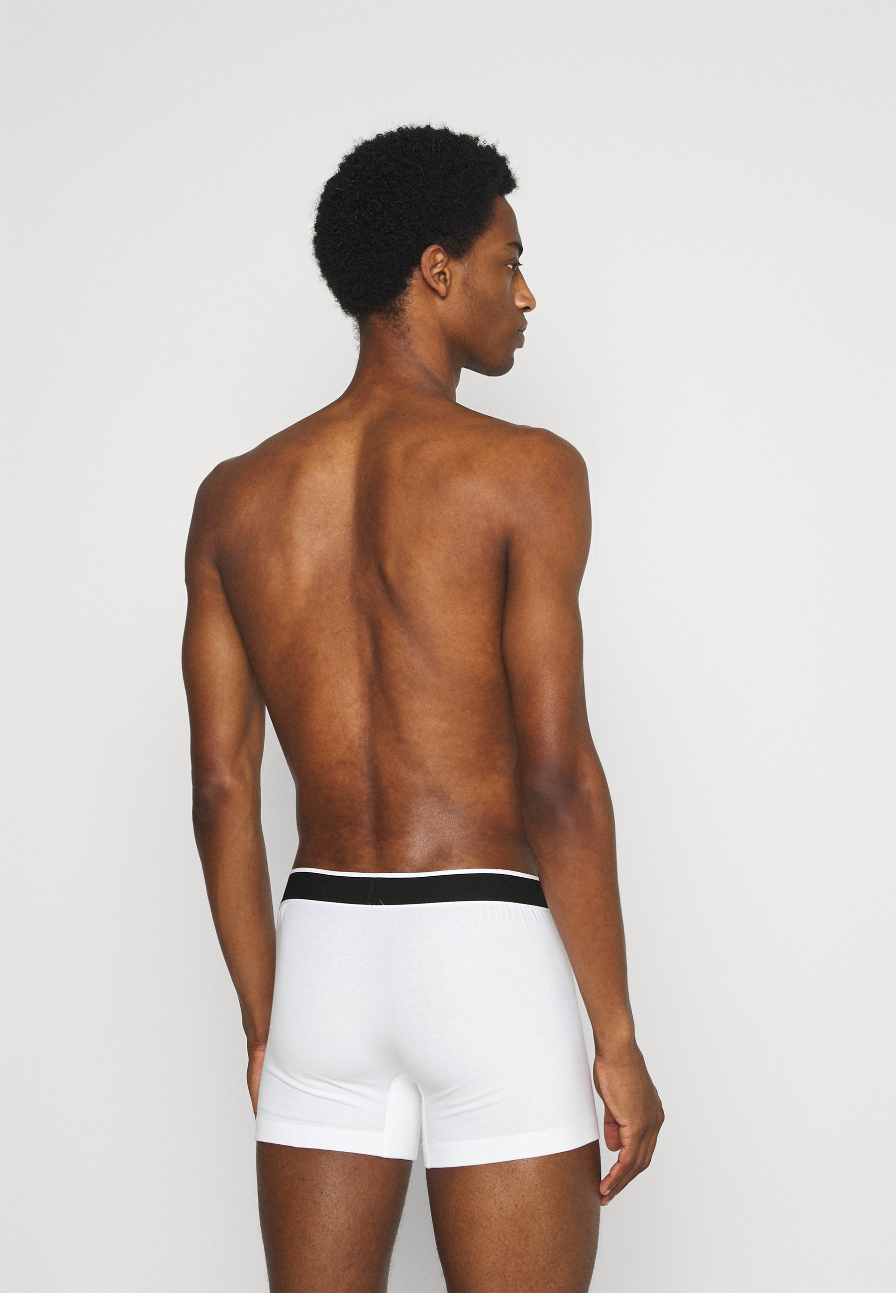 Schiesser 3PACK Boxershorts Organic Cotton - 95/5 - Onderbroeken -  weiß/zwart - Zalando.nl
