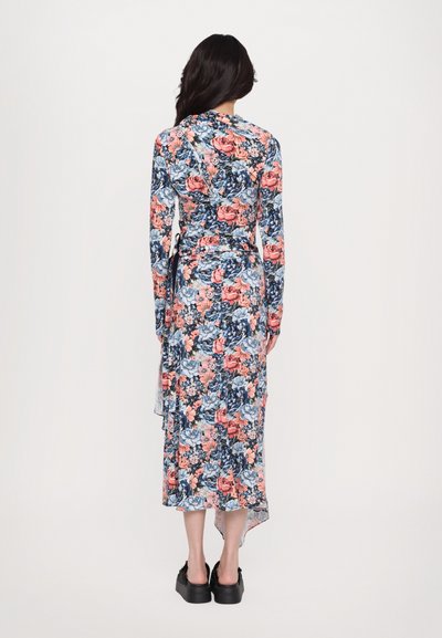 Rabanne Pencil φούστα - english tapestry/pink/blue/green