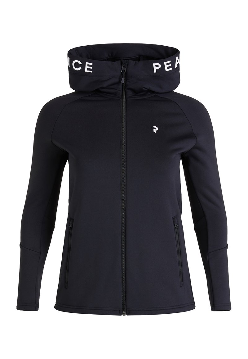 Peak Performance - RIDER ZIP  - Softshelljacke - schwarz, Vergrößern