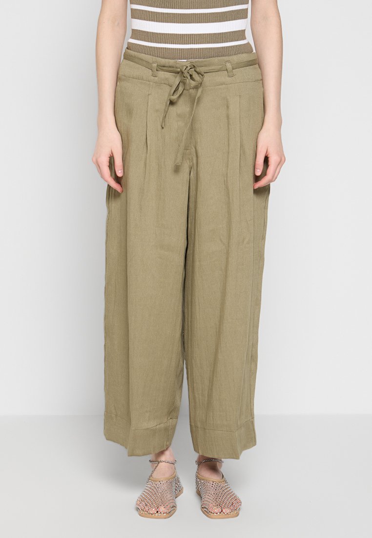 DKNY Broek olijfgroen