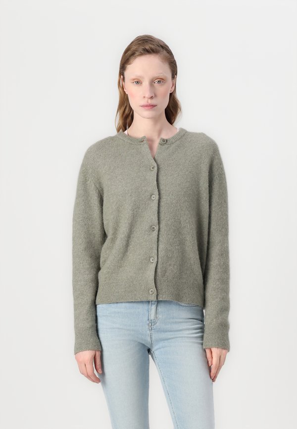 SHORT CARDIGAN - Cardigan - vetiver