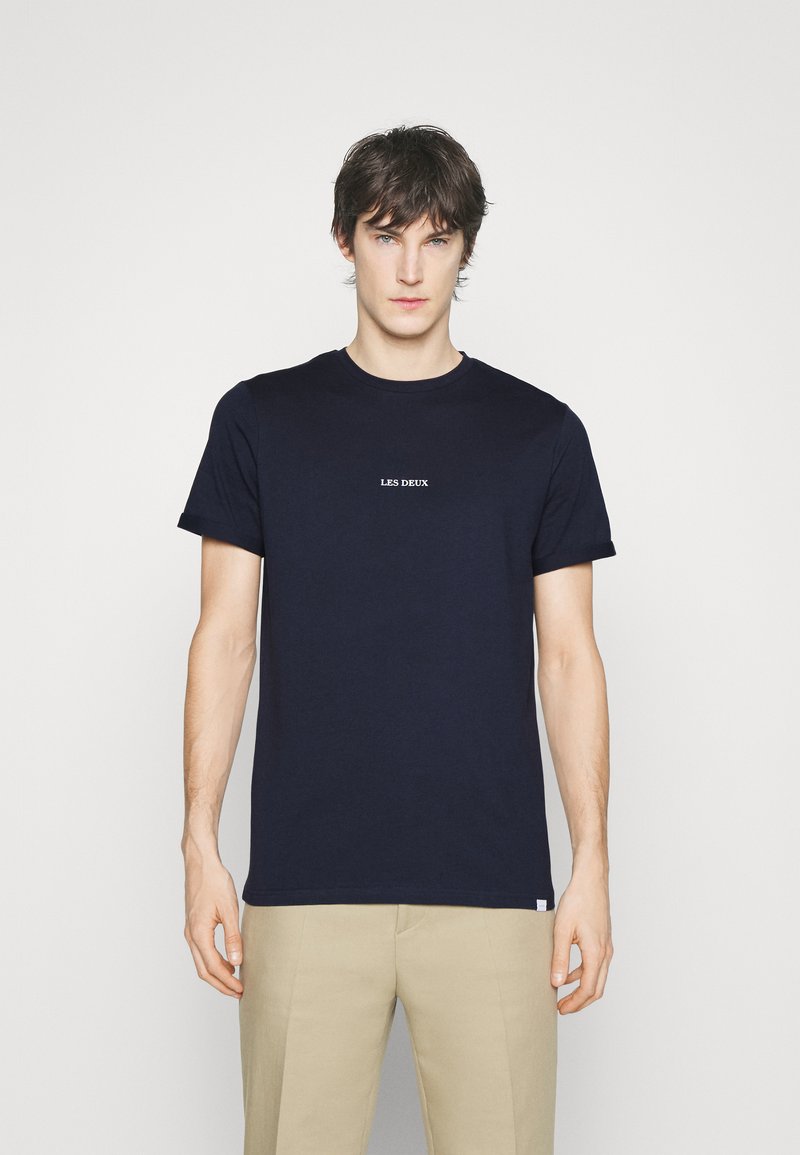 Les Deux - LENS - T-Shirt basic - dark blue, Vergrößern