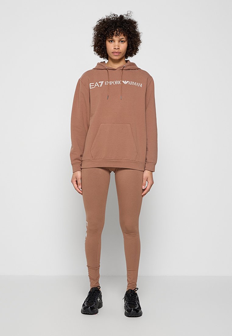 EA7 Emporio Armani Hoodie lichtbruin
