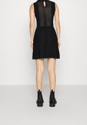 Strickkleid - black