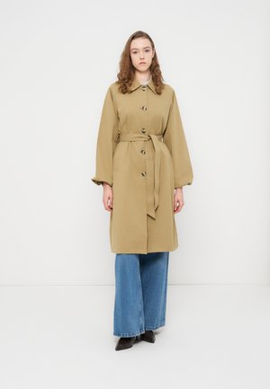 VMCHRISSY LONG COAT - Trenchcoat - kelp