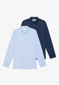 2 PACK - Formal shirt - light blue/dark blue