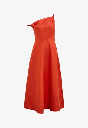 Forever New, VINETTA TWIST MIDI DRESS - Jurk - spicy orange