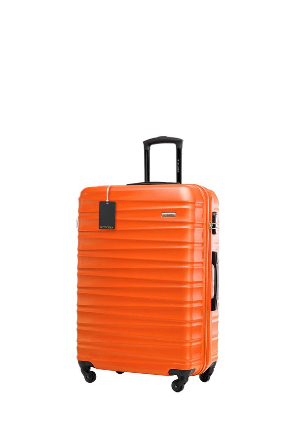 LARGE SUITCASE WITH LUGGAGE TAG - Boardcase - orange