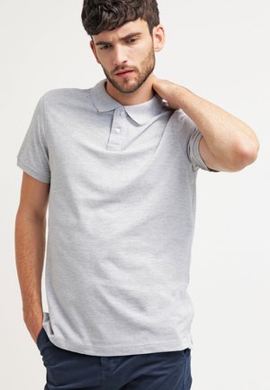 Poloshirt - light grey melange