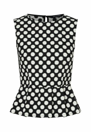 Ana Alcazar, ANA ALCAZAR TOP ENLAYA - Blouse - schwarz weiß
