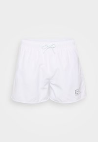 BEACHWEAR - Shorts da mare - white/silver-coloured