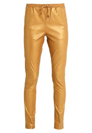 Maze BRENZONE - Leren broek - gold