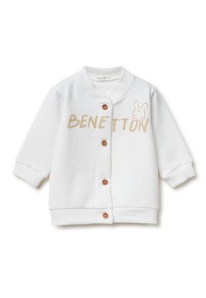 Sudadera con cremallera - white