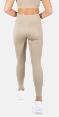 Stark Soul HIGH WAIST - Leggings - beige