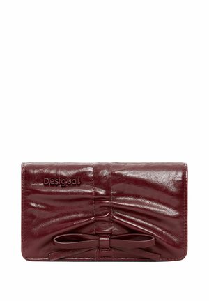 SMALL SHINY BOW - Portemonnee - red