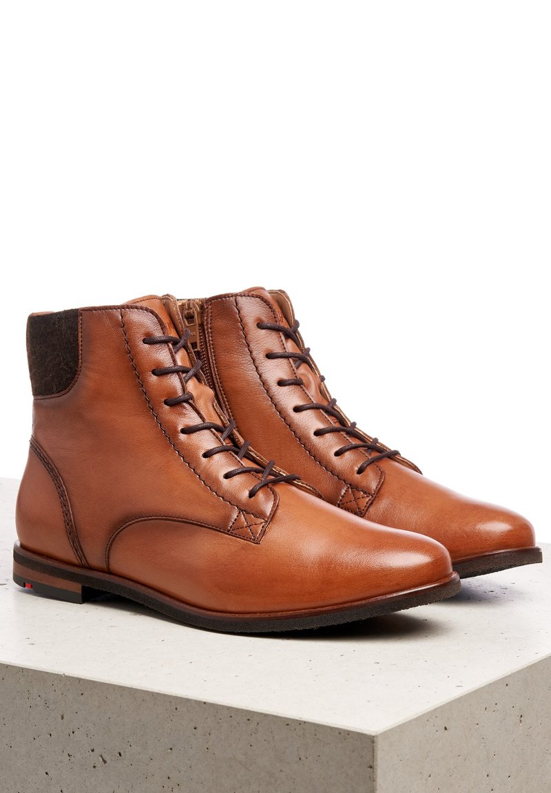 Damen Ankle Boots | Lloyd Schnürstiefelette braun - KF11571 Damen Ankle Boots | Lloyd Schnürstiefelette braun - KF11571