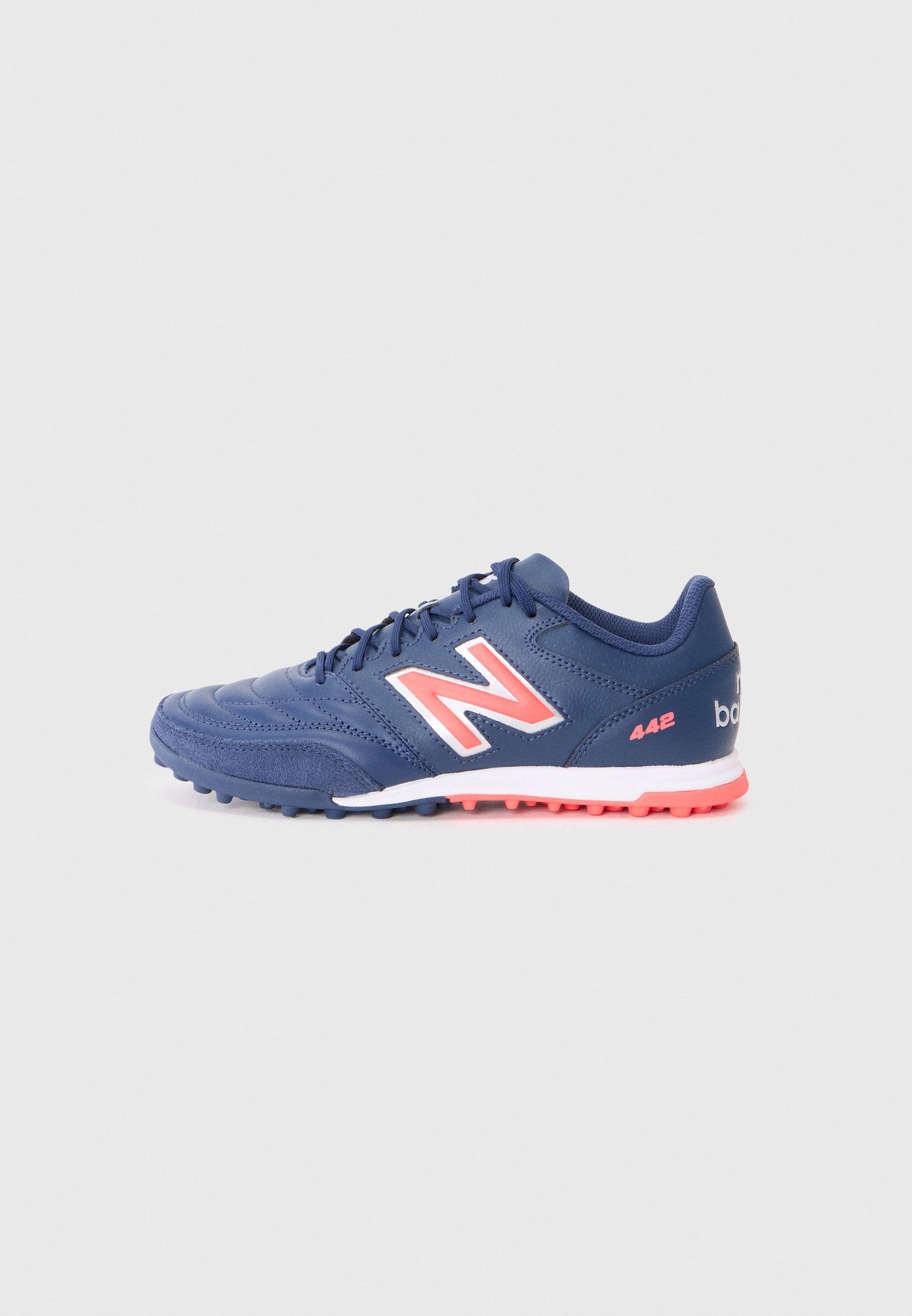 New Balance Blue Athletic Turf Soccer Shoes with Pink Accents Nike Mercurial Superfly 10 Academy Youth Turf Shoes Soccer  main image 2
