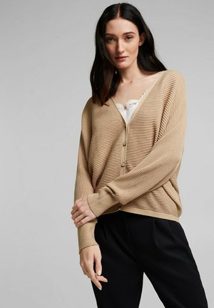 OPEN CARDI - Cardigan - sand