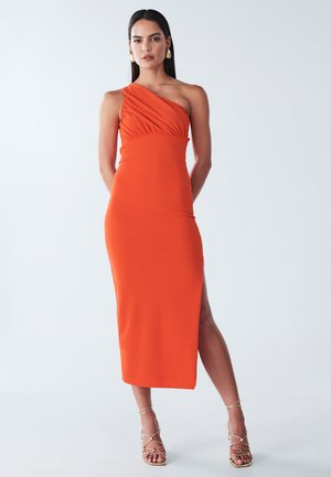 WALKER MIDI DRESS - Cocktail dress / Party dress - coral