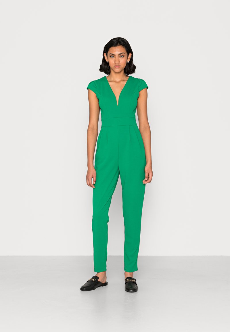 WAL G. SHORT SLEEVE V NECK - Jumpsuit - leaf green/green - Zalando.co.uk