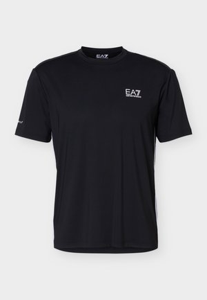 EA7 Emporio Armani, TENNIS PRO TEE CLASSIC - Αθλητικό μπλουζάκι - black