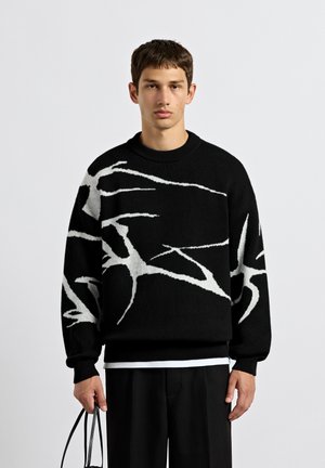 Burocs, Jersey de punto - black/off-white