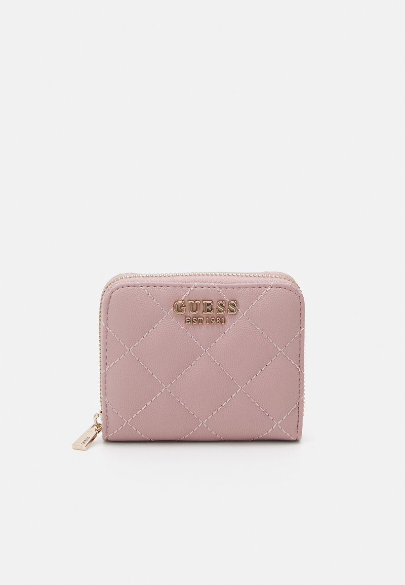 Guess CARLY SMALL ZIP AROUND - Portofel - mauve