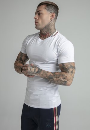 MESSI X SIKSILK GYM TEE - T-shirt basic - white