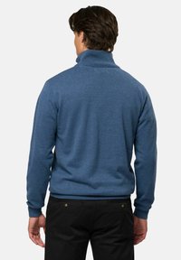 U.S. Polo Assn. BRISON HALF ZIP - Pulóver - vintage indigo melange