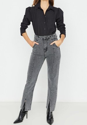 Džíny Slim Fit - black