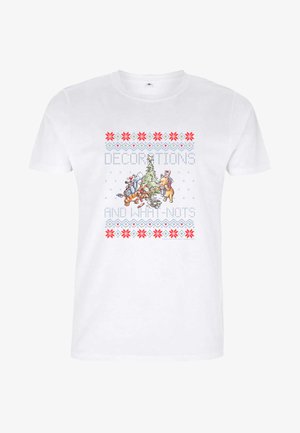 Disney WINNIE THE POOH POOH ISLE PATTERN - T-shirt z nadrukiem