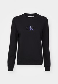 GRADIENT MONOLOGO CREWNECK - Sweatshirt - black