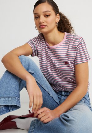 PERFECT TEE - Potiskana majica - coriander/fragrant lilac