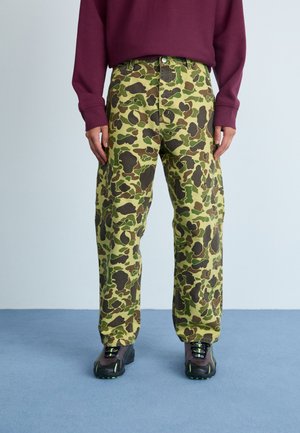 DUCK SINGLE KNEE PANT - Pantaloni - green