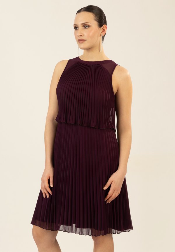 Freizeitkleid - pflaume