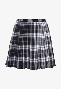 Selected, black/white check