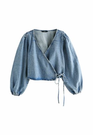 Next REGULAR FIT - WRAP - Camicetta - bleach