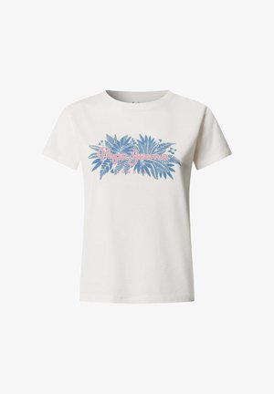 Pepe Jeans, CRISTINA - Μπλουζάκι με στάμπα - mousse white