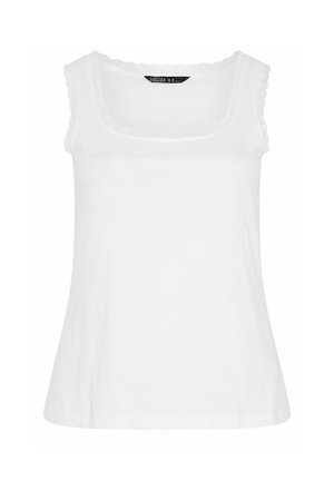 Yours Clothing, PLUS SIZE VESTS & CAMIS. - Top - white
