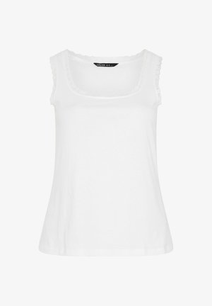 Yours Clothing, PLUS SIZE VESTS & CAMIS. - Top - white