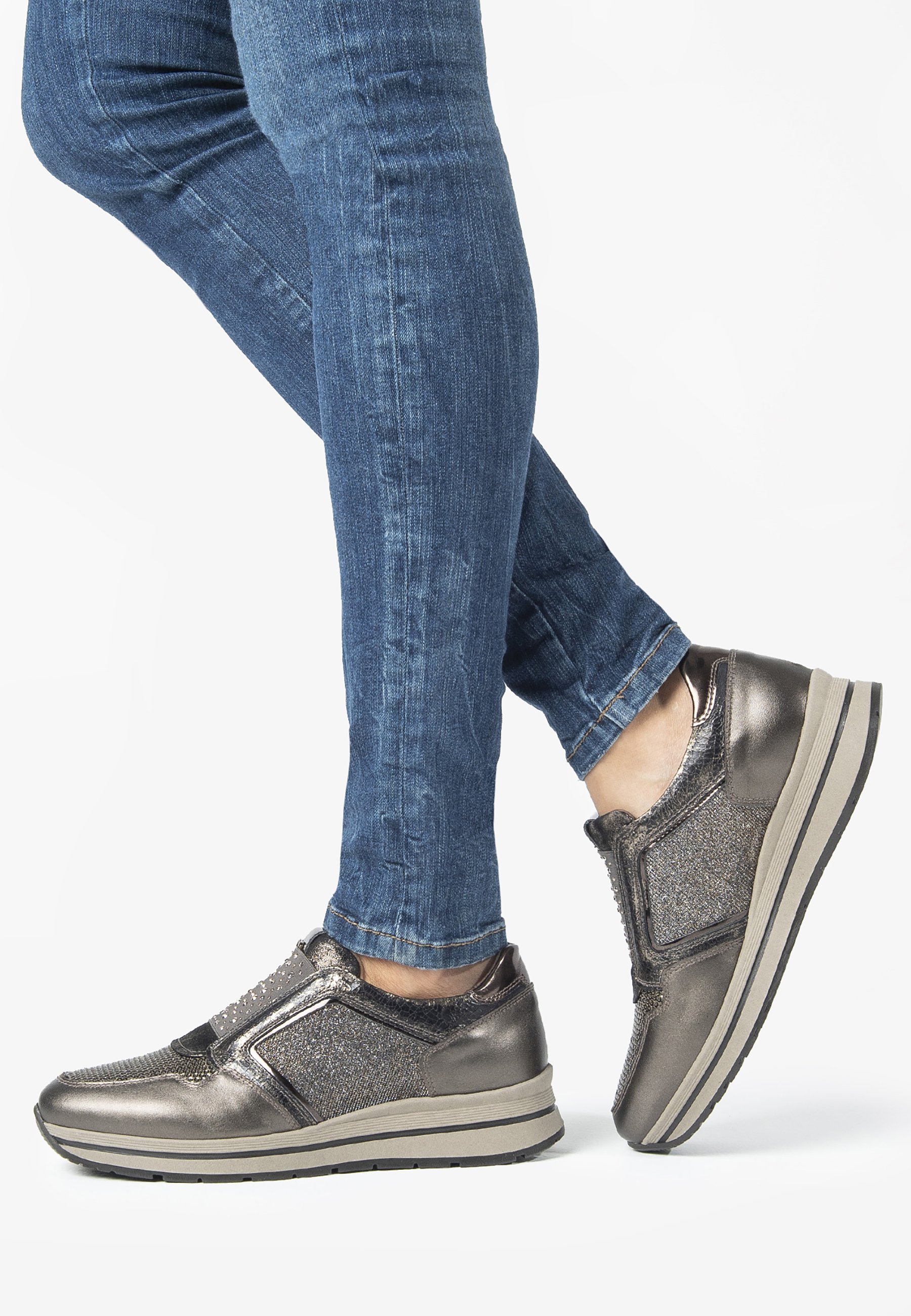 NeroGiardini Sneakers basse - verdegris/bronzo - Zalando.it