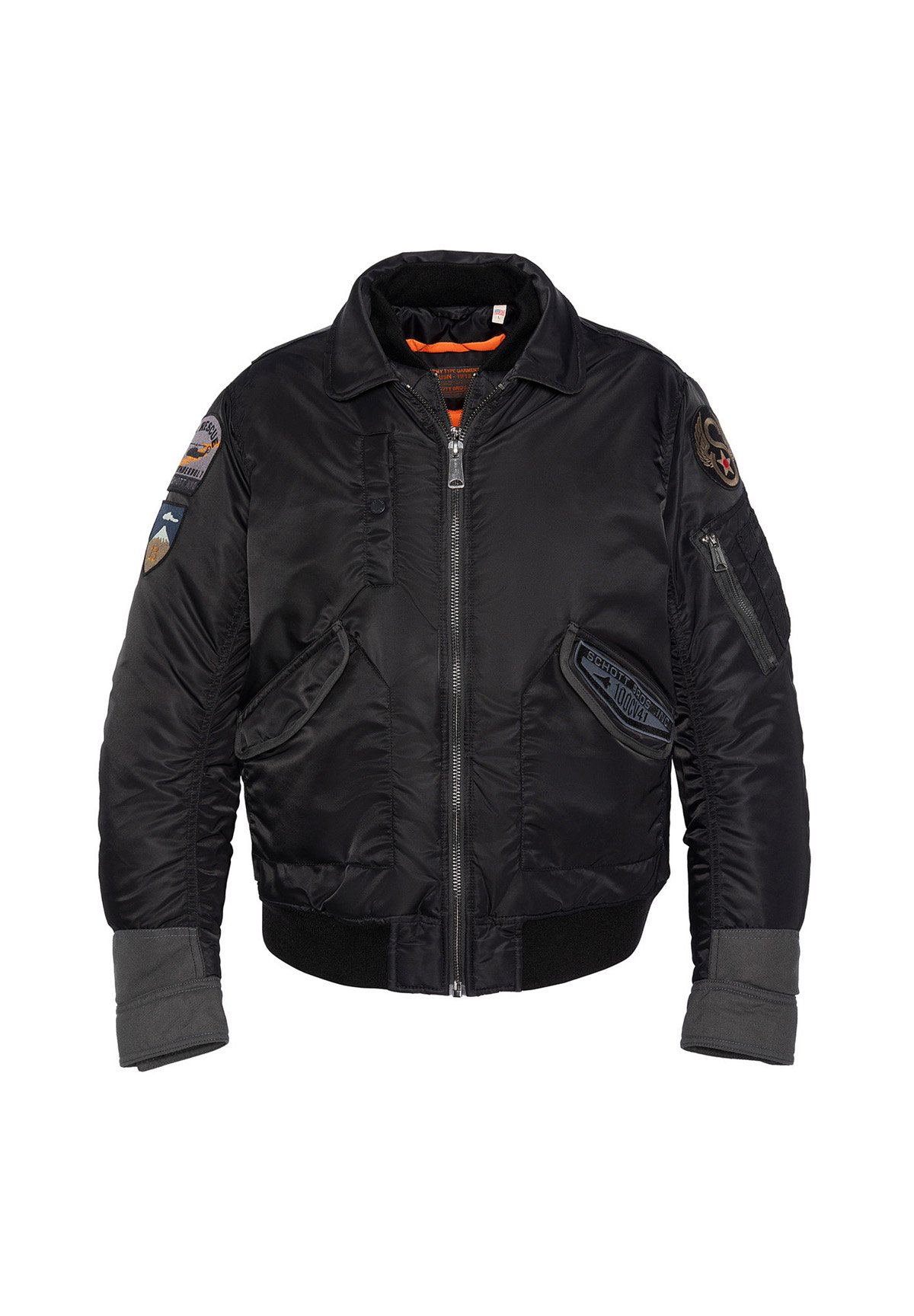 Schott Giubbotto Bomber noir/nero