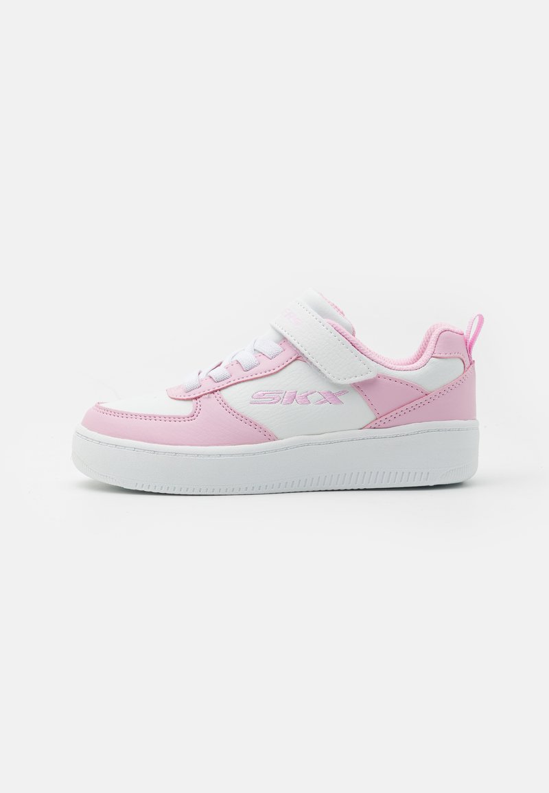 Skechers SPORT COURT 92 - Sneakers laag - white/pink