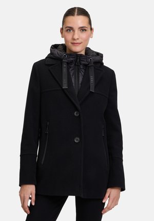 MIT ABNEHMBAREM - Cappotto invernale - schwarz
