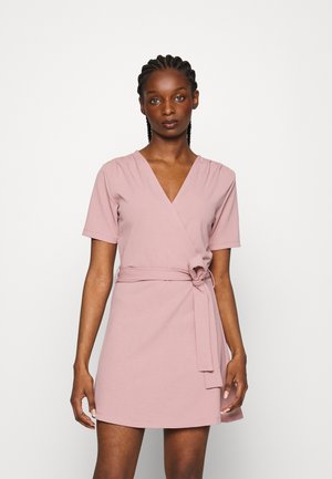 JDY Petite JDYGEGGO HONEY DRESS - Rochie din jerseu - woodrose