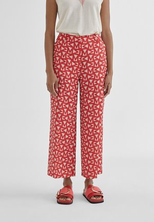 Broek - red, white