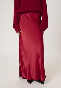 My Essential Wardrobe LONG  - Fustă maxi - burgundy red