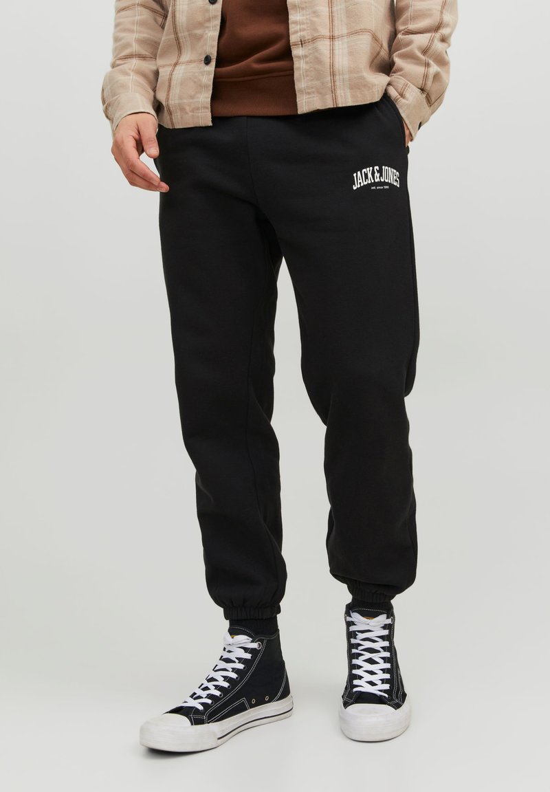 Jack & Jones JPSTKANE JOSH - Tracksuit bottoms - black
